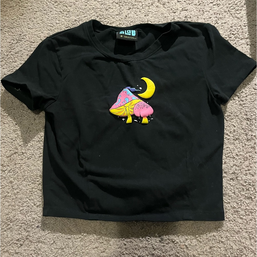 Zumiez black baby tee